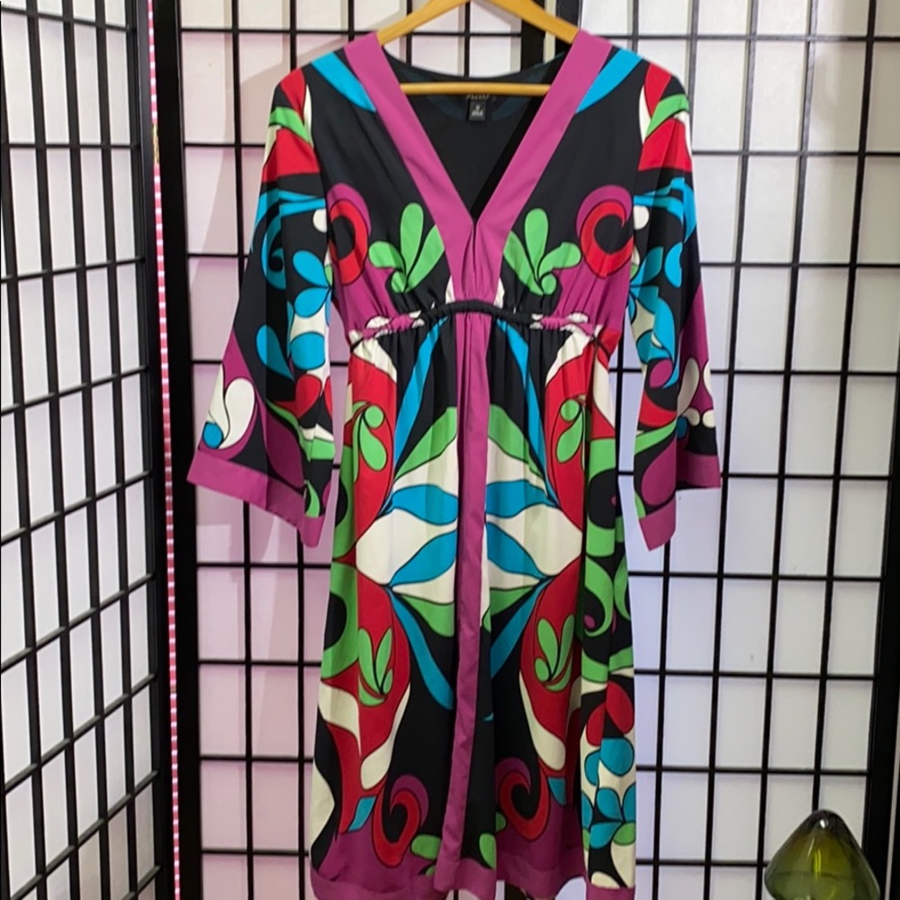 Nicole Miller Retro Dress Size 10